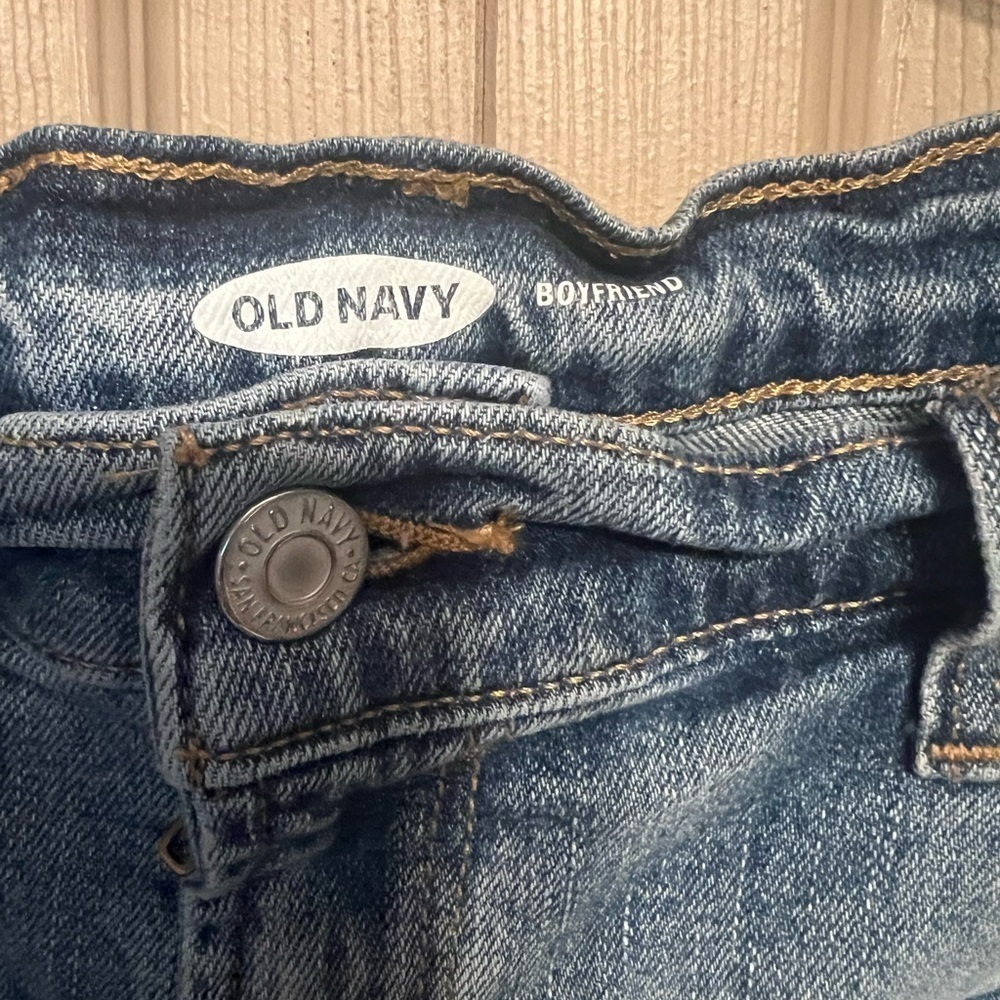 Old Navy Light Blue Jean Shorts - Picture 3 of 4